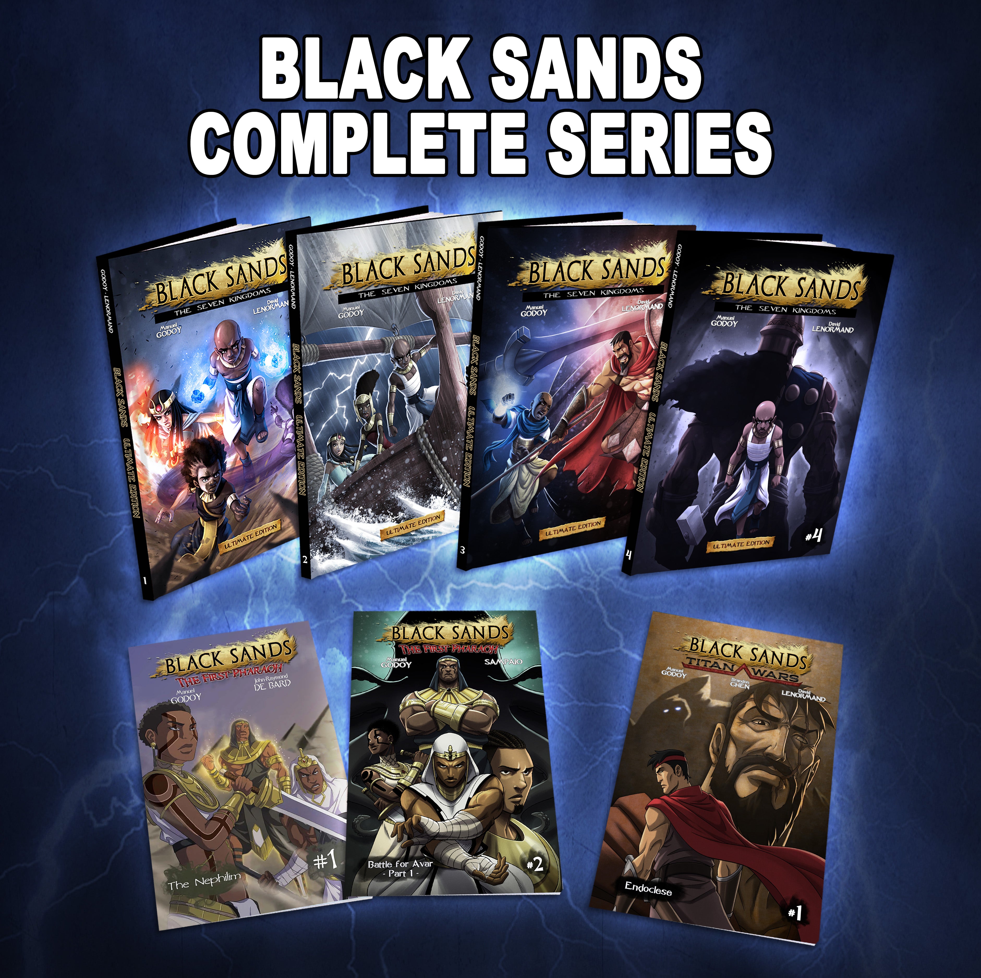 Black Sands Comic Book Series