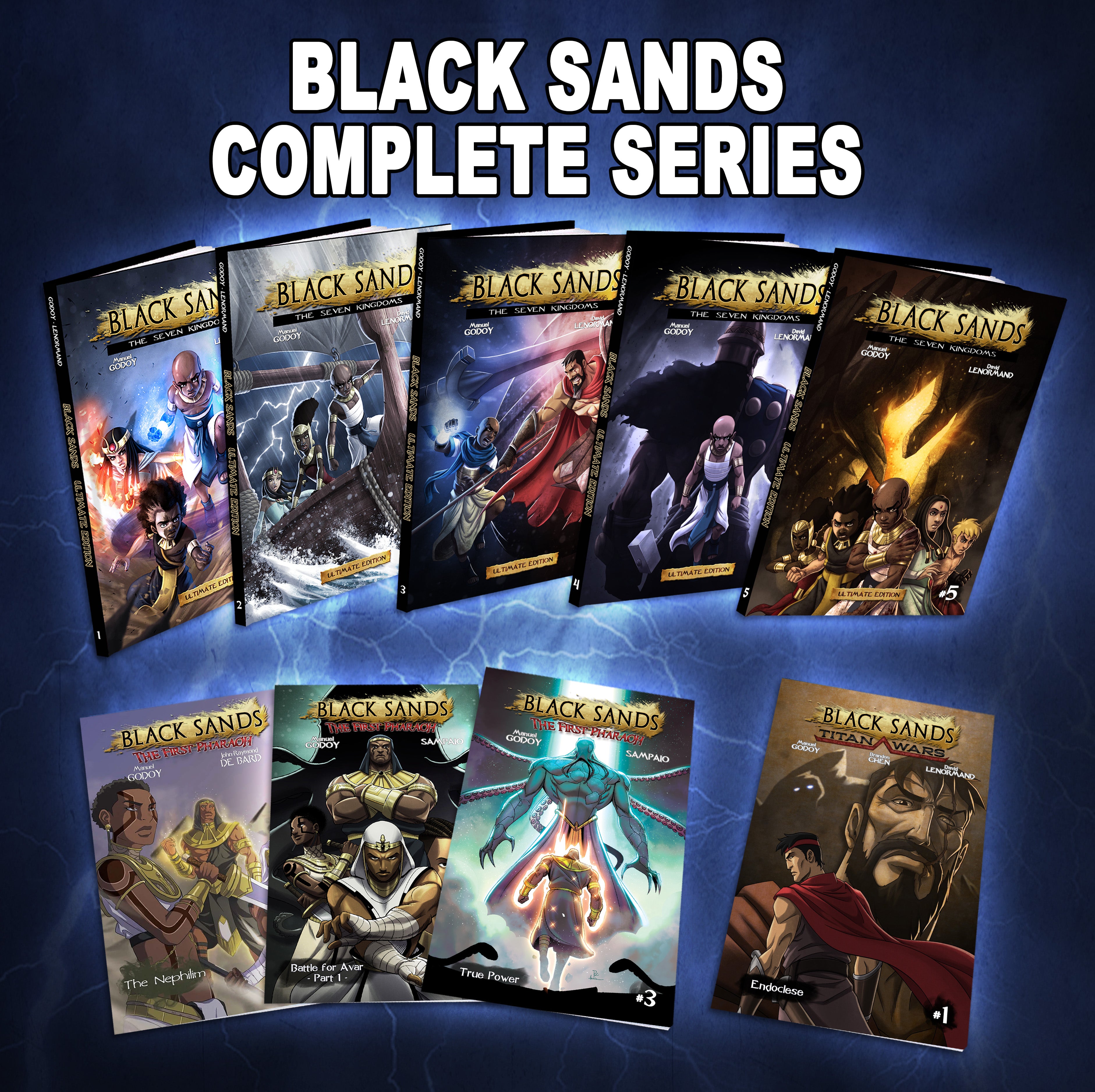 Black Sands Comic Book Series