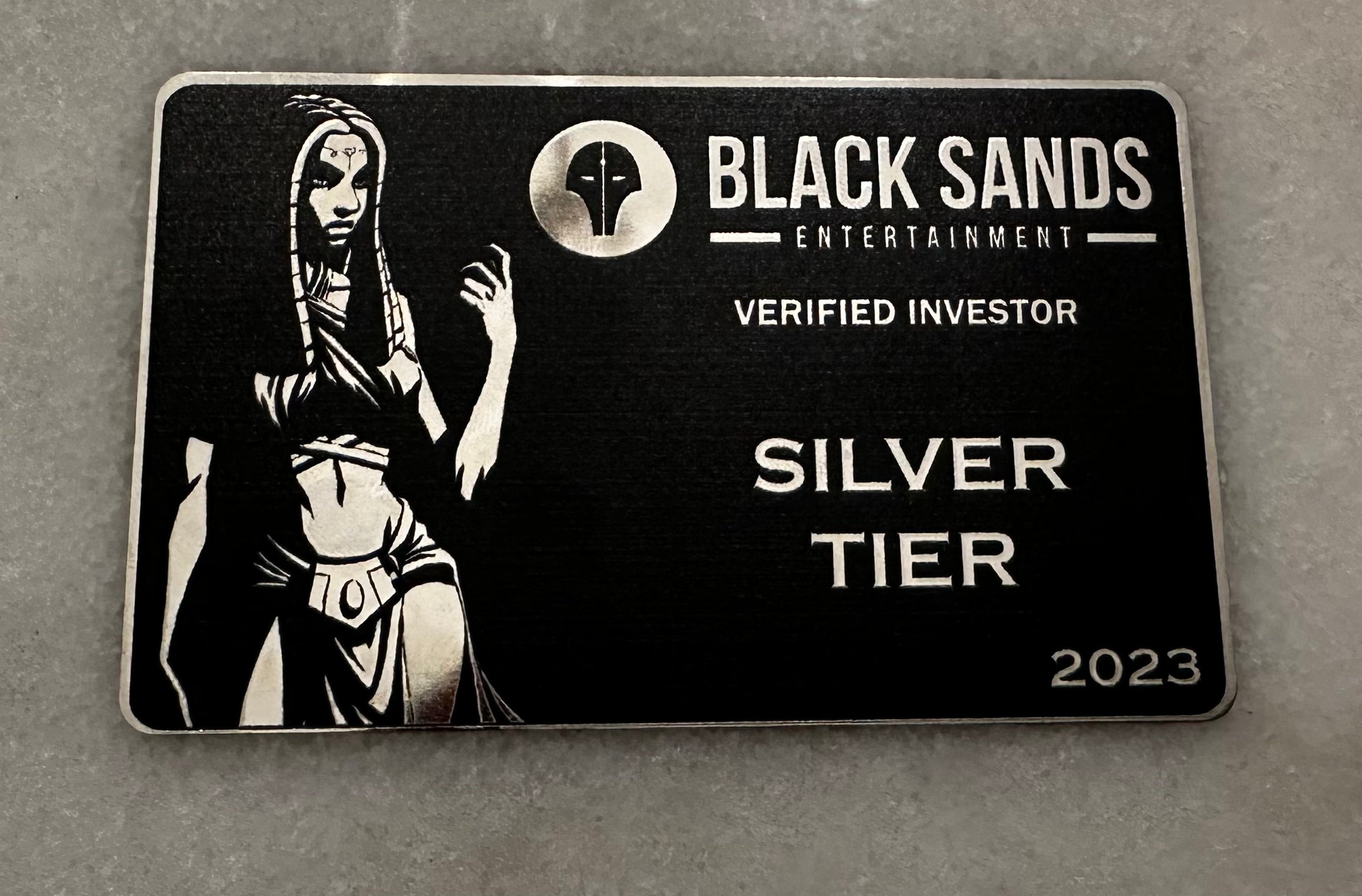 Silver Investor Card - Amesemi – Black Sands