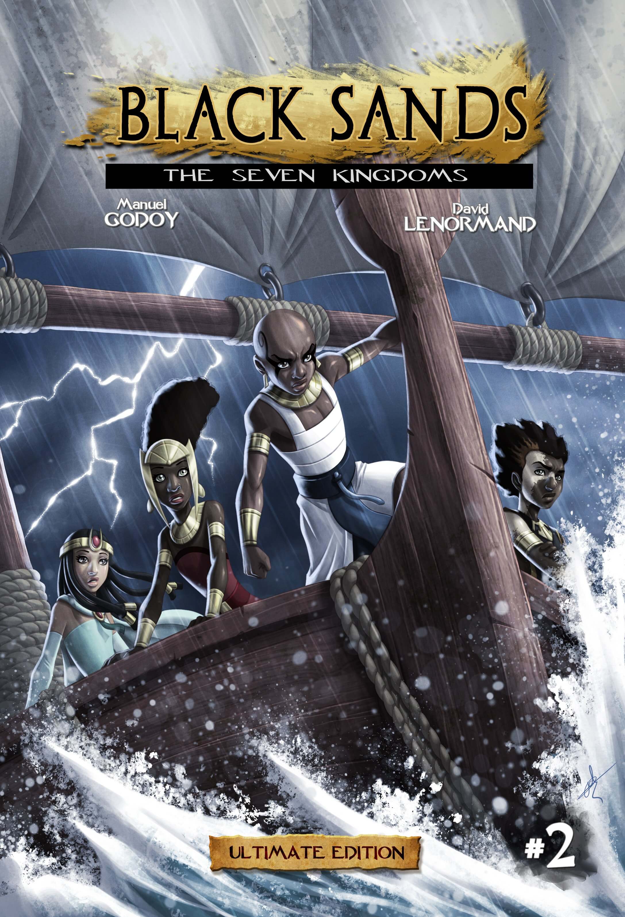 Black Sands, Ultimate Hardcover 2 - (issue 4, 5, and 6)